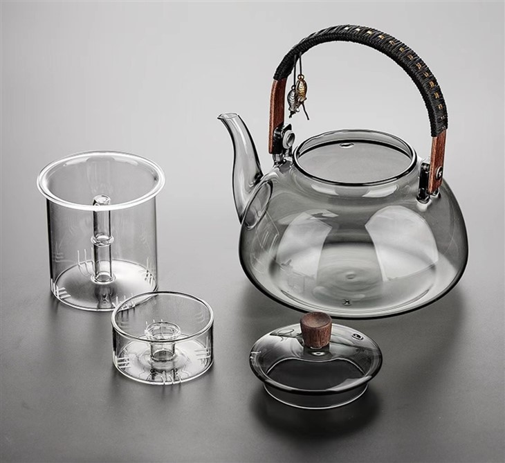High Boron Silicon Lifting Beam Teapot